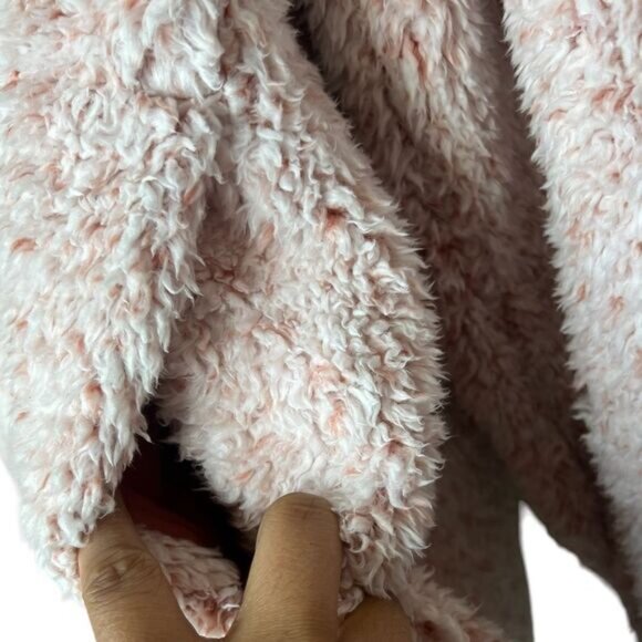 Lululemon Heathered Copper Clay Warmth Restore Sherpa Oversized Pullover M/L - Picture 8 of 11